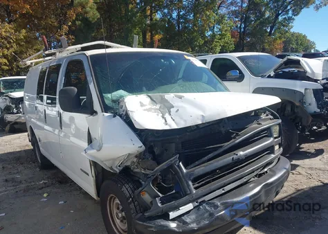 2001 Chevrolet Express из США, поврежденный, VIN 1GCEG15W411124952